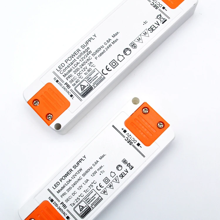 DC 12V led lighting power supply 1250mA 15w led cabinet light driver AC 240V led strip light transformer