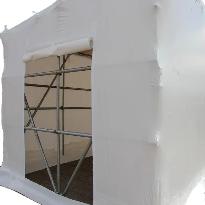 Scaffold shrink wrap Construction shrink wrapping film Flame Retardant Shrink Wrap NFPA 701 FR VCI shrink Wrap for equipment