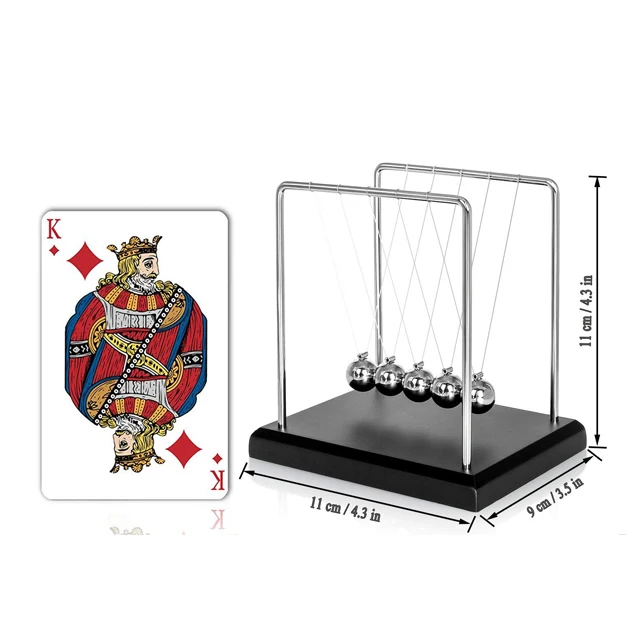 Newton Cradle Balance Balls Metal Cradle Balance Ball Newton Decoration Gift Cradle Balance Balls