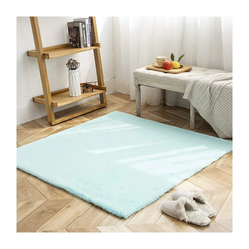 Rabbit fur carpet Fluffy rugs Super soft faux fur rug carpets manufacture tapete shaggy carpet for living room