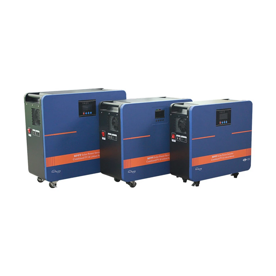 Home Mobile Solar Photovoltaic Power Generation MPPT Inverter Reverse Control Integrated Machine Energy Storage 5KW