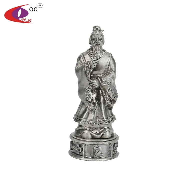 Custom 3D Metal Vintage Figure Statue Animal Statue Desktop Character Decoration For Home Or Office