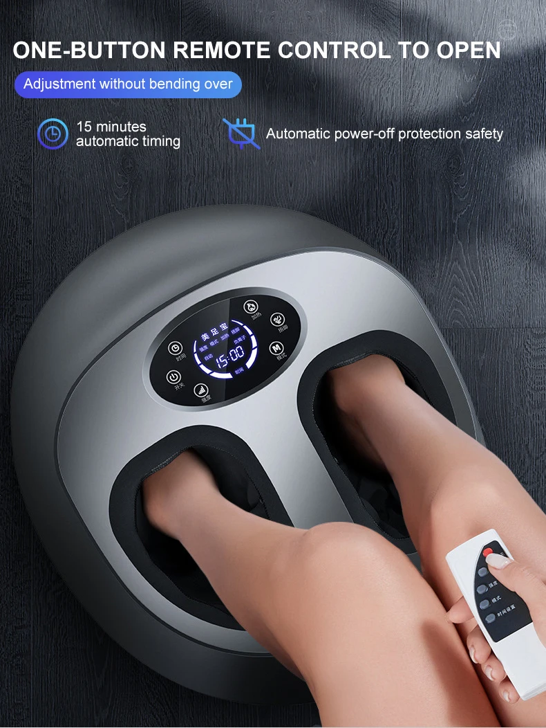 Electric Warmer Leg Acupuncture Shiatsu Foot Acupoint Massager Machine With Calf Leg Pain Relief