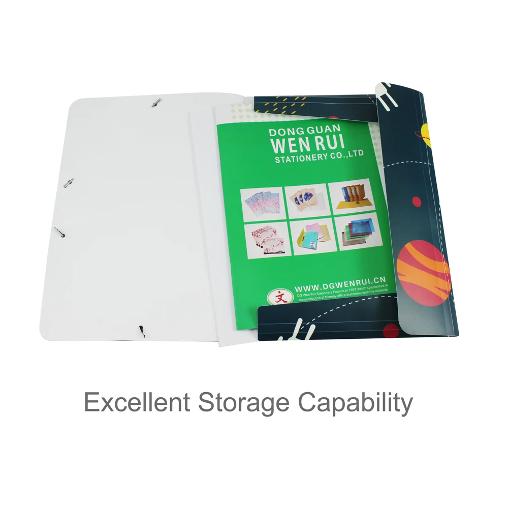 Customized Wholesale Stationery Office Supplies Flap Folder Plastic Folder With Elastic Bands Elastic File Folder