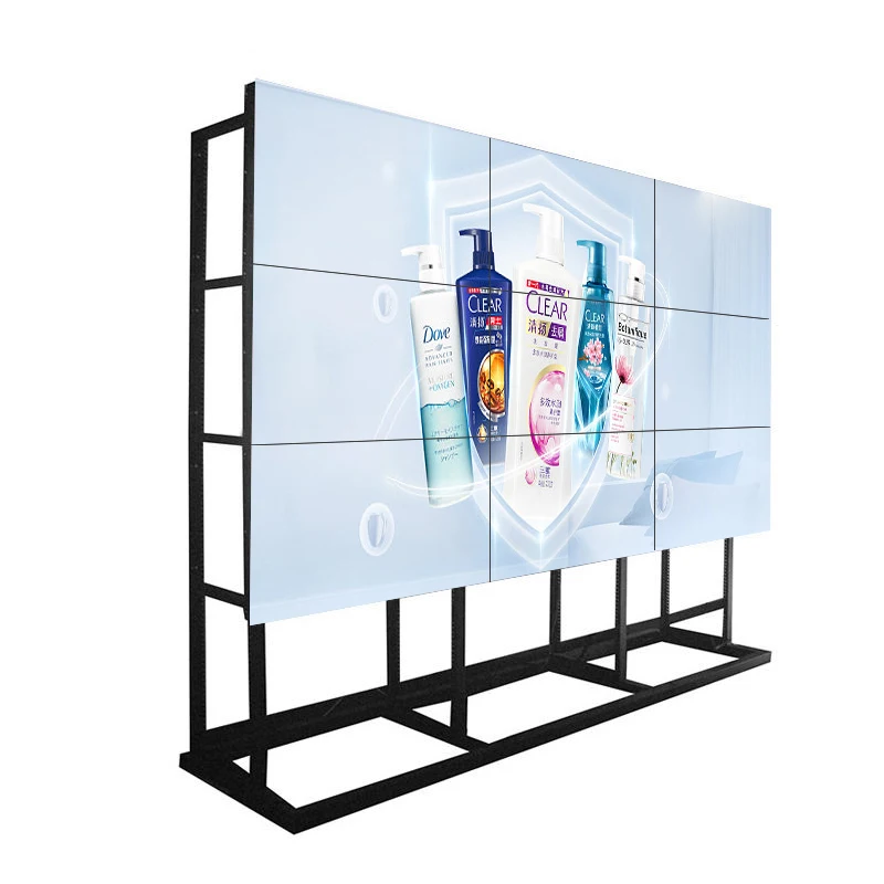 AMV OEM ODM 46 49 55-дюймовый экран для сращивания рекламы цифровой киноплеер торговый центр рекламный дисплей