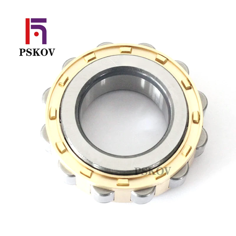 PSKOV RN series RN307 RN307M эксцентриковый цилиндрический роликовый подшипник 307 с латунной клеткой 35*70 2*21