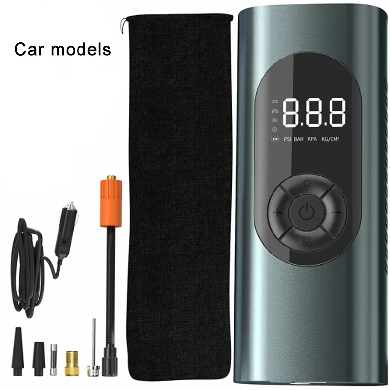 12V Portable Car Air Pumps Electric Tire Inflator Car Bike Pump Auto Car Inflatable Pump