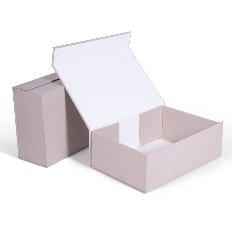 Eco-friendly Custom Design Flat Folding Cardboard Paper Gift Box UV Foil Magnet for Shoes Clothing for Eco-conscious Storage