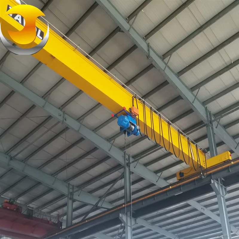 China Factory Mobile Travelling 5 ton 10 ton Electric single girder beam overhead crane for sale