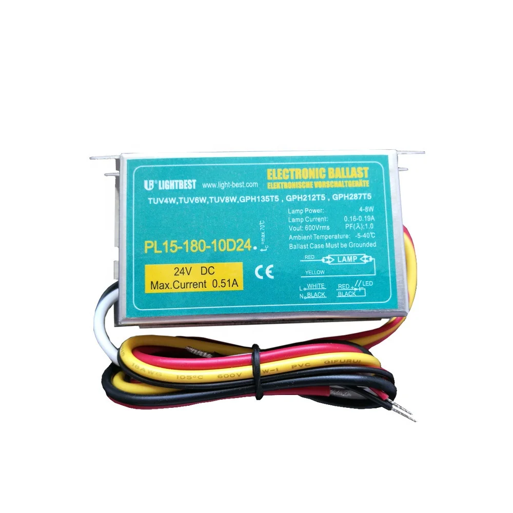24v dc electronic ballast for uv lamp