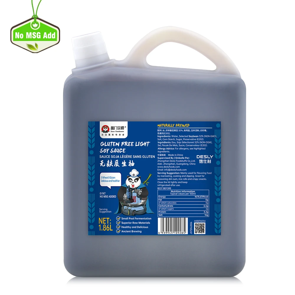 Brc Haccp Oem Odm оптом соевый соус без пшеницы глютена