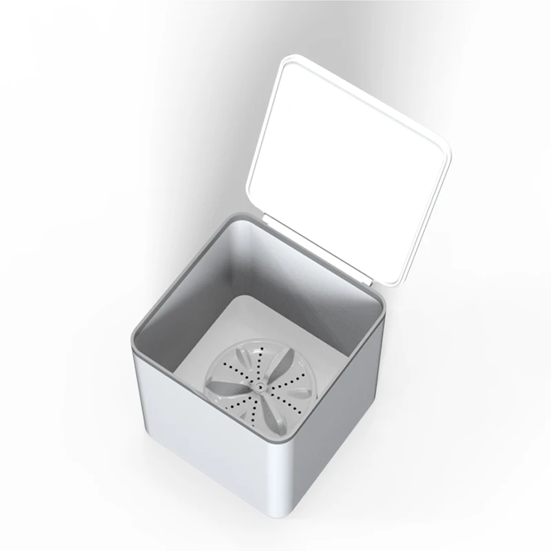 
Bucket design portable turbine ultrasonic washer fully automatic laundry mini washing machine for light clothes 