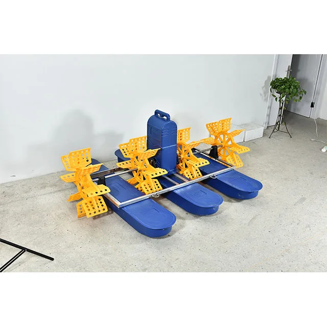 1.5Kw 4 Impeller Paddlewheel Aerator Aquaculture Machine Aerators