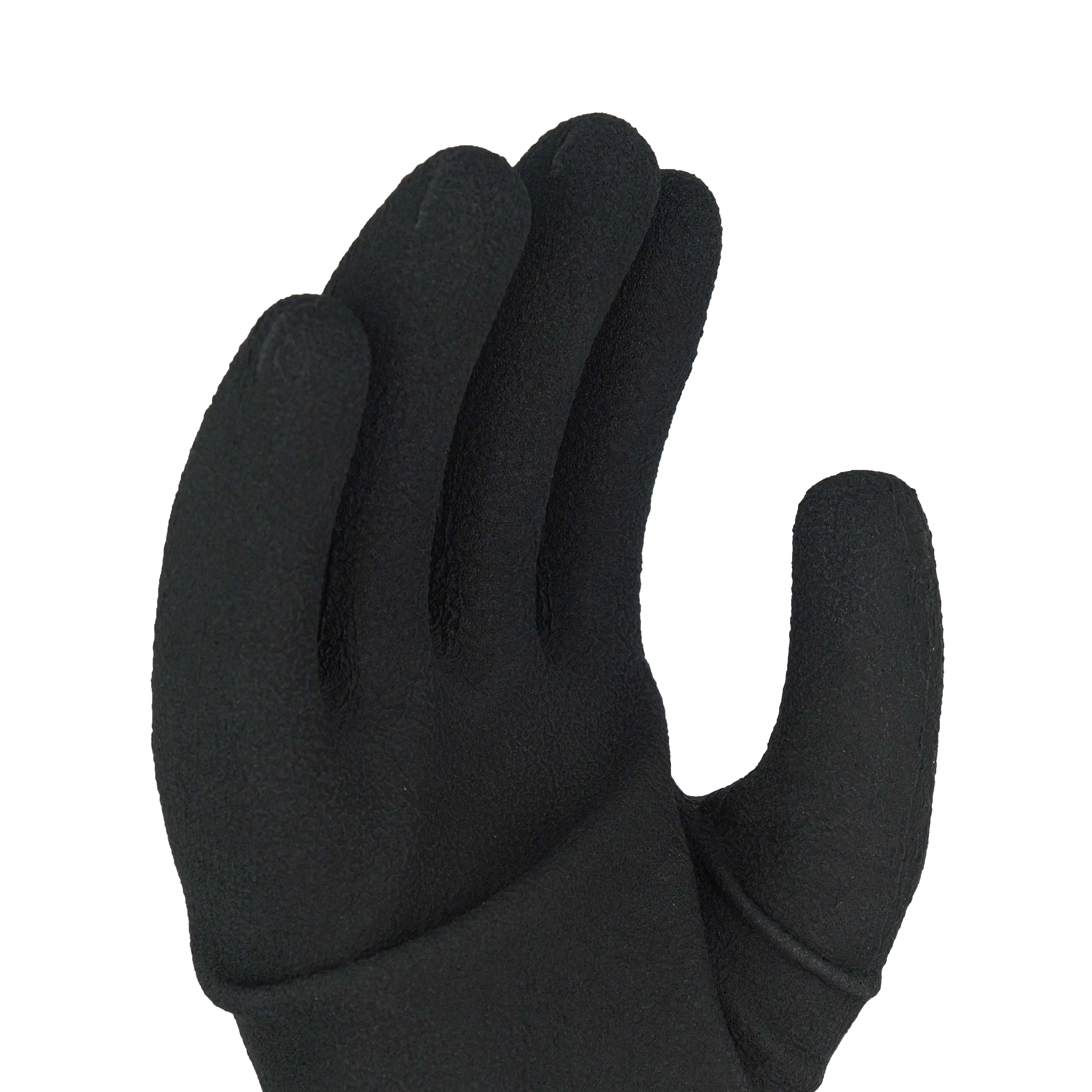 SKYEE durable micro foam latex coated cotton polyester heat resistant anti cut work construction gloves by supplier cotton