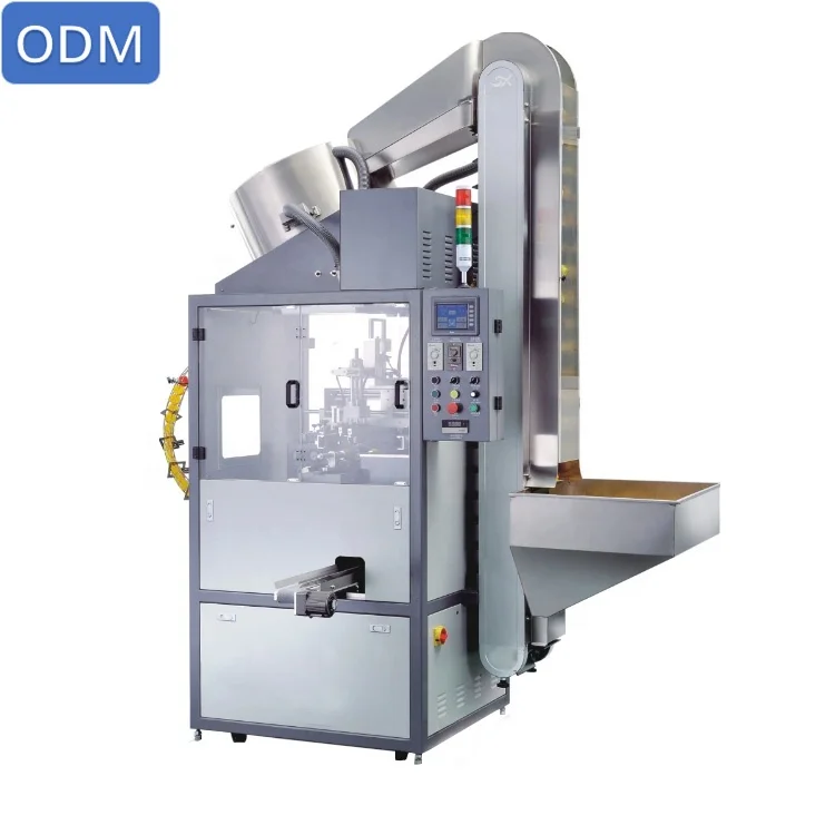 Automatic Plastic Aluminium Bottle Cap Side Rotary Hot Foil Stamping Printing Machine