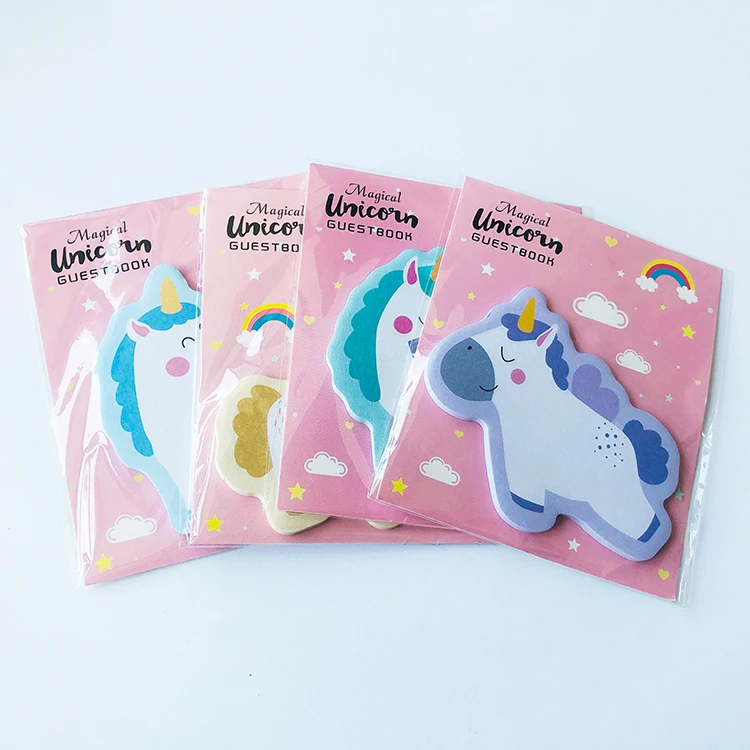 Custom shape memo pads notepad with sticky notes