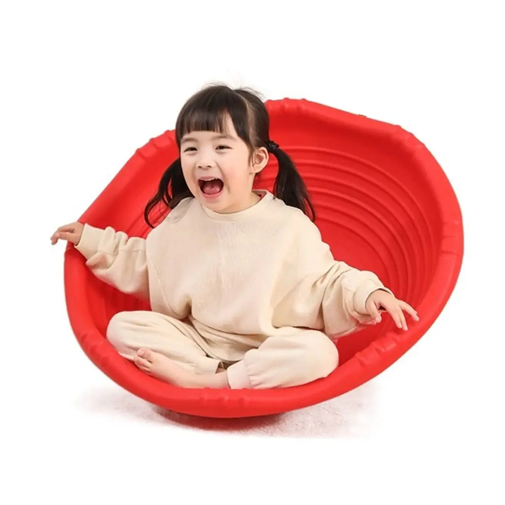 Kids Balance Wobble Disk, Sensory Training Rocking Board Indoor Outdoor Play Equipment for Kids, Max Load 220lb Rotating Disc