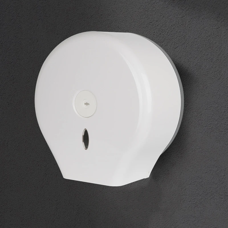 Custom wall mounted large roll paper towel box non perforated shopping mall public toilet paper towel dispenser