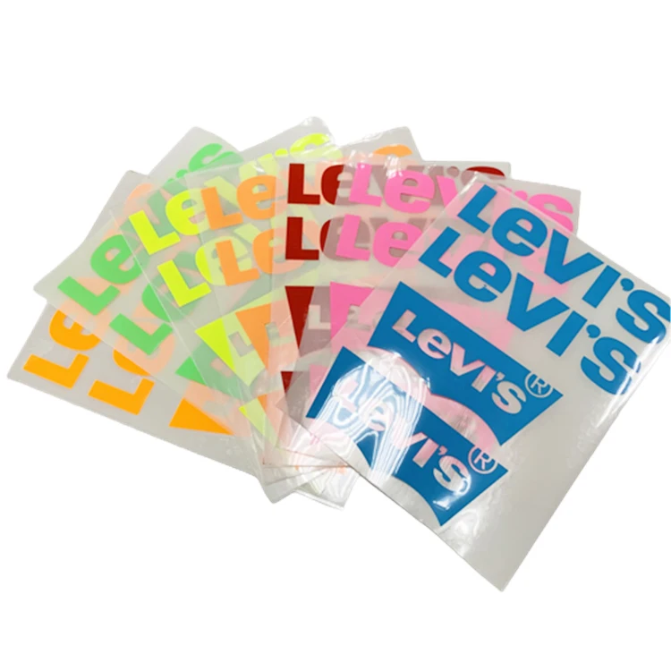 Pu Htv Flex Textile Heat Transfer Film Vinyl for T Shirts Easy Weed Soft Good Color Feeling Plastisol Logo Sticker for Clothes