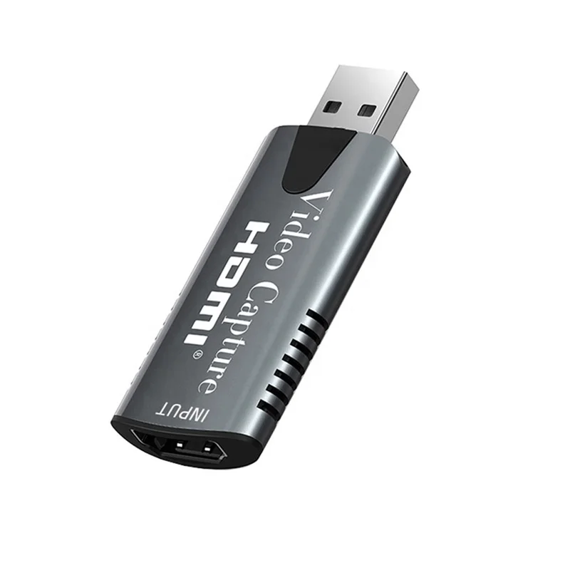 video audio game capture card usb recorder device with live streaming 4k Graphics Cards Home Audio HDTV Video Capture Card