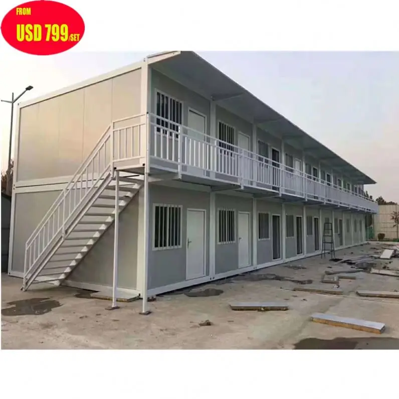 Разборные сборные дома Бали стальная конструкция угловая стойка 20-футовый контейнерный дом