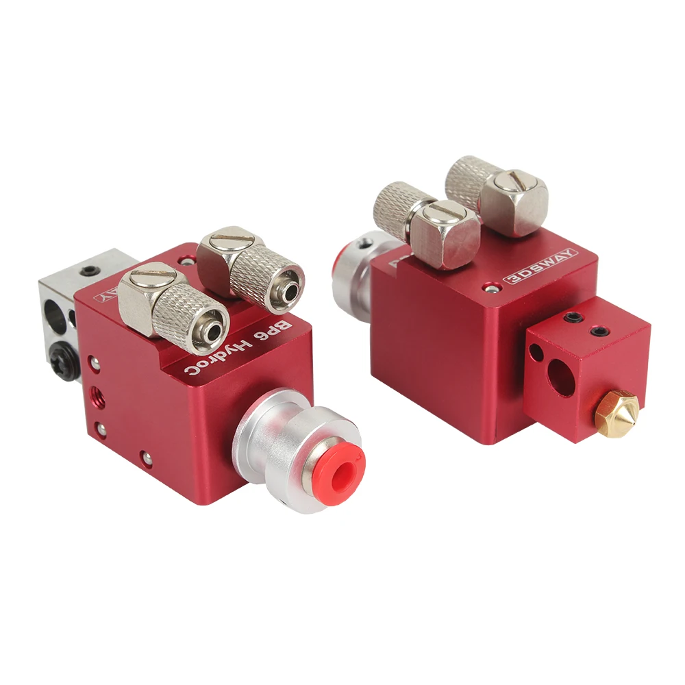 3DSWAY BP6 Hydro Cooling Hotend Kit Water Cooling Sprinkler Low Temp Bowden Wade Extruder For E3d V6 Extruder 3D Printer Parts