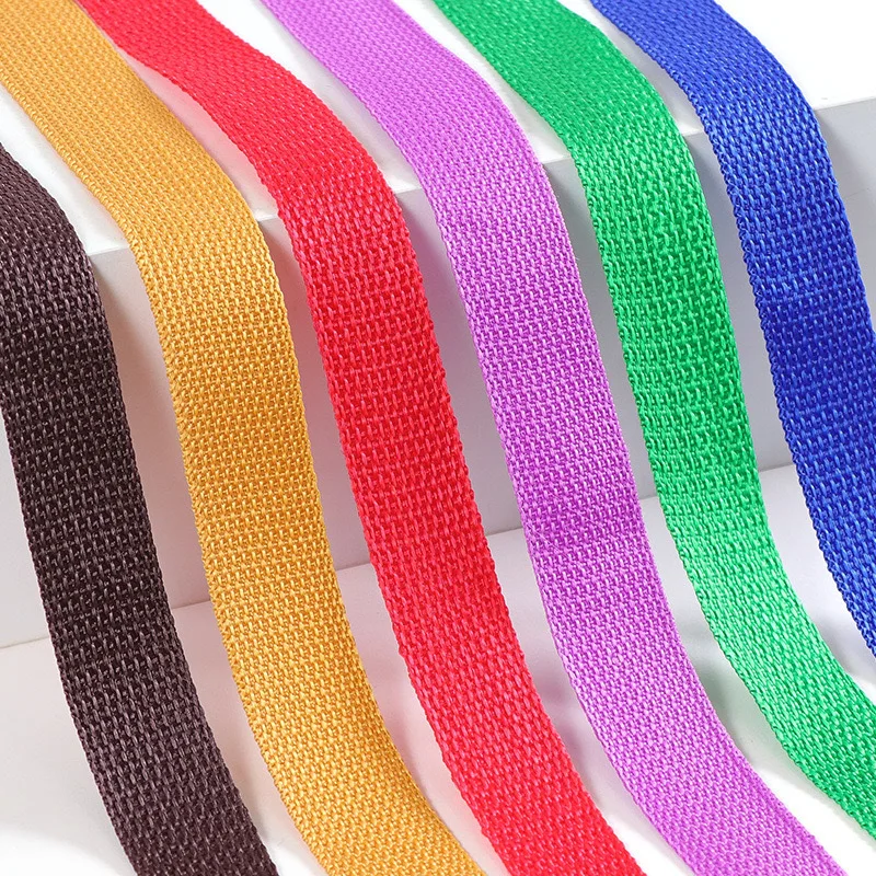 High quality Manufacturer 3.0cm color beaded webbing polypropylene webbing edge accessories webbing strap