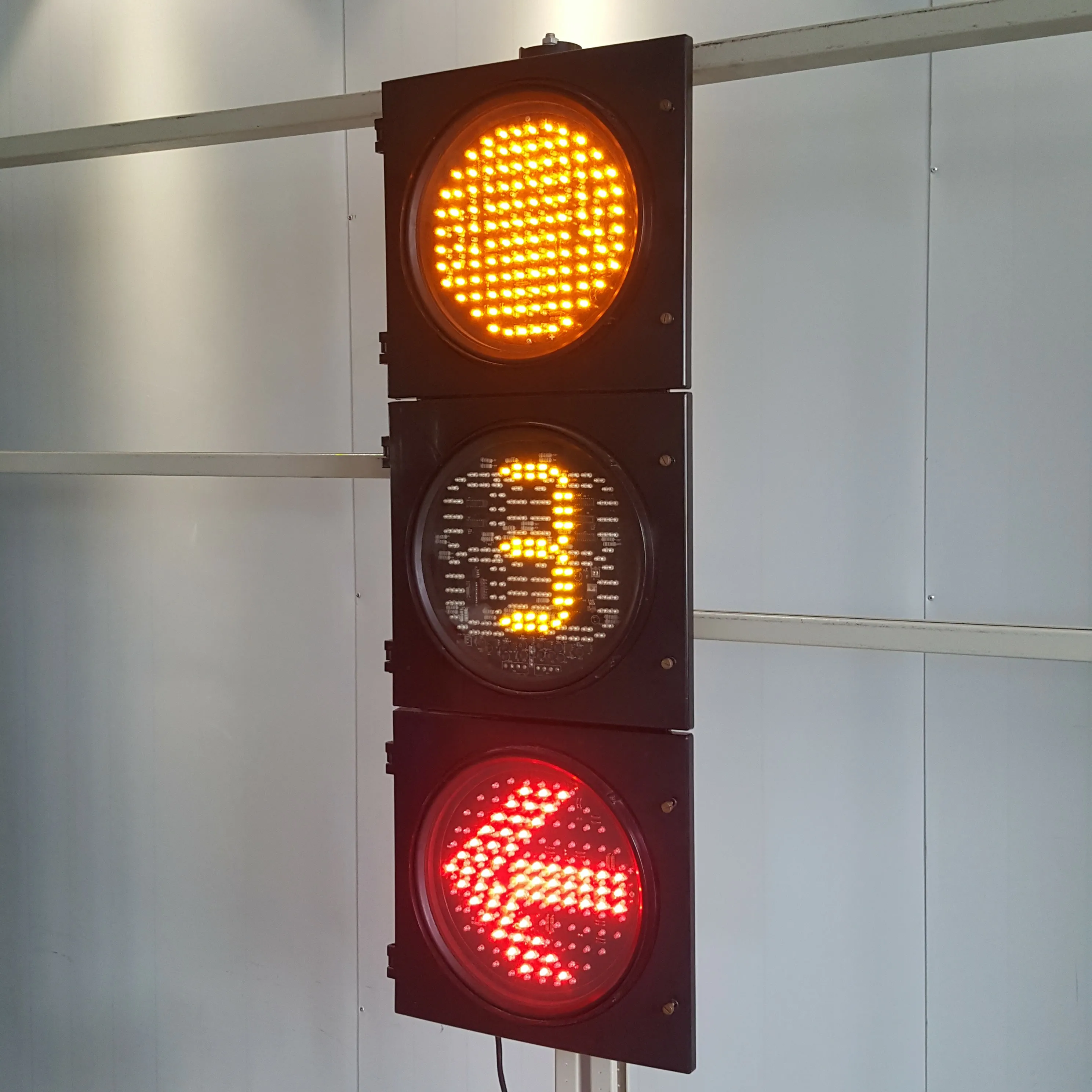 300MM 3-Aspect 2-Phase Arrow Ball Countdown Timer Road Traffic Light Manufacturer