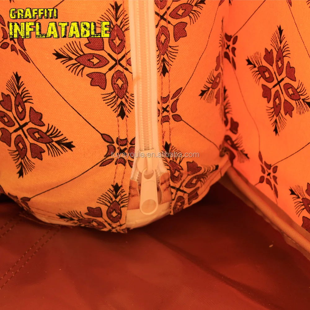 4*5 outdoor inflatable large space tent waterproof  camping  tent