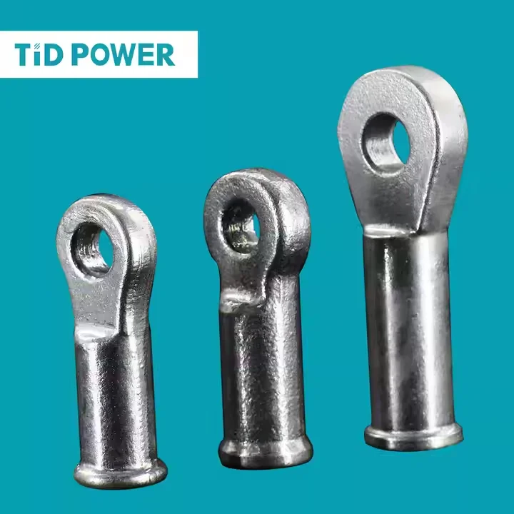 Customized power line electrical clevis fitting