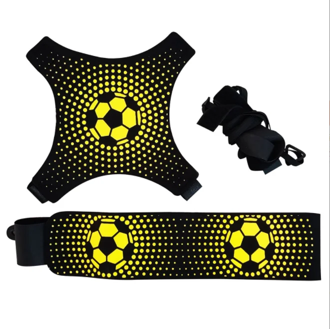Adjustable Belt Elastic Rope Fits Ball Kick Hands Free Adjustable Solo Soccer Trainer