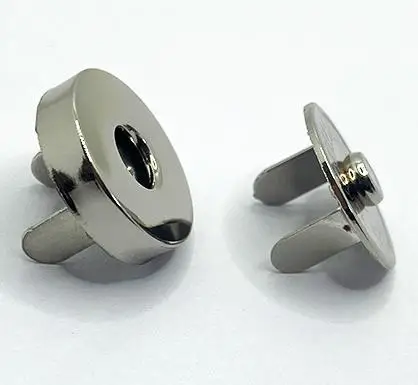 wholesale 18mm  14mm  Metal Snap Button With Fastener Pliers Ultrathin Magnetic Button for Purses and Bags Accessories