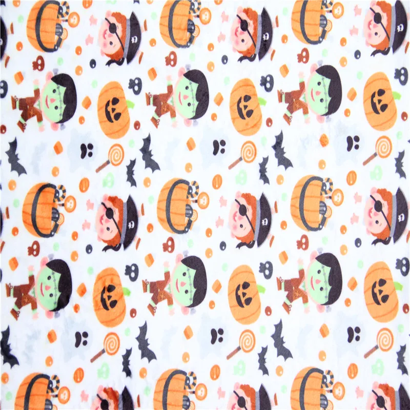 Digital printing 280gsm thick printed minky fabric for baby shoes