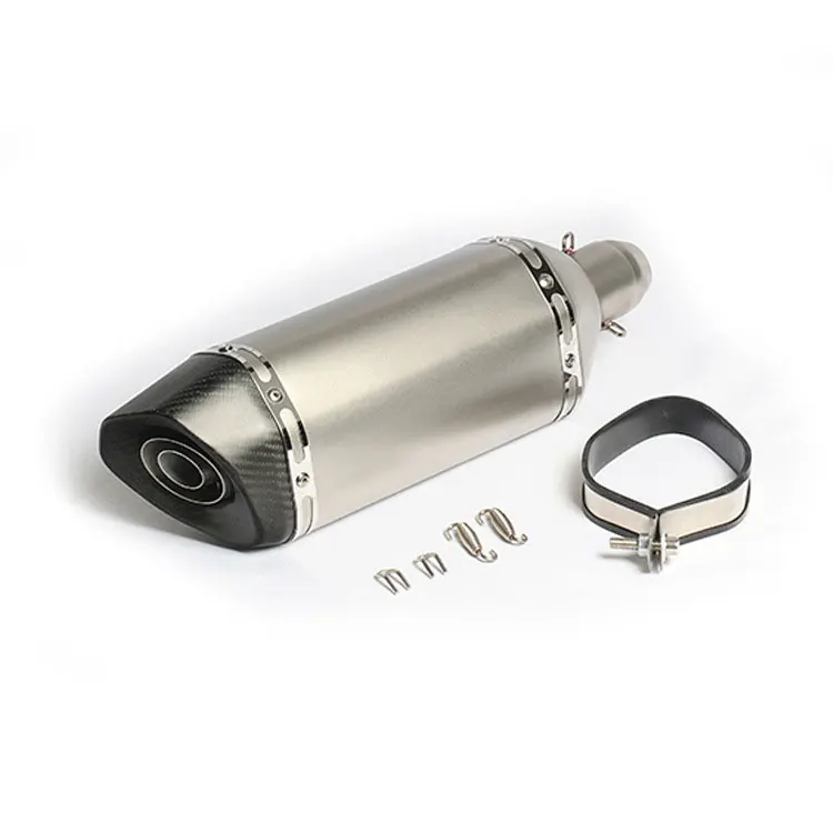 Factory direct sales in 2021 little Ninja hexagonal R6 Street explosion motorcycle side row scorpion exhaust pipe