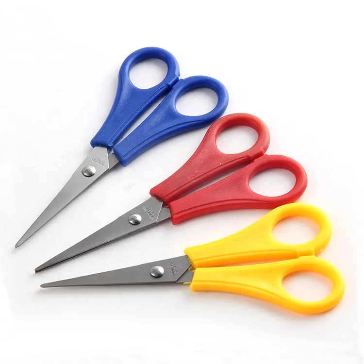 Лучшие продажи студенческие ножницы для резки бумаги 6 7 дюймов из нержавеющей стали