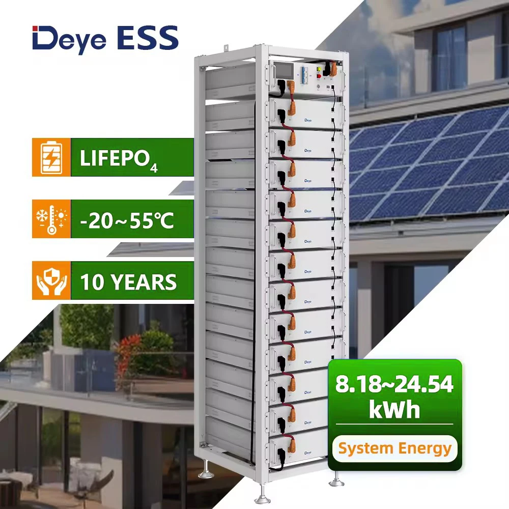 Оптовая цена Deye аккумулятор BOS-GM5.1 409 6 В 512 50 кВтч 100 высокого напряжения аккумуляторная батарея