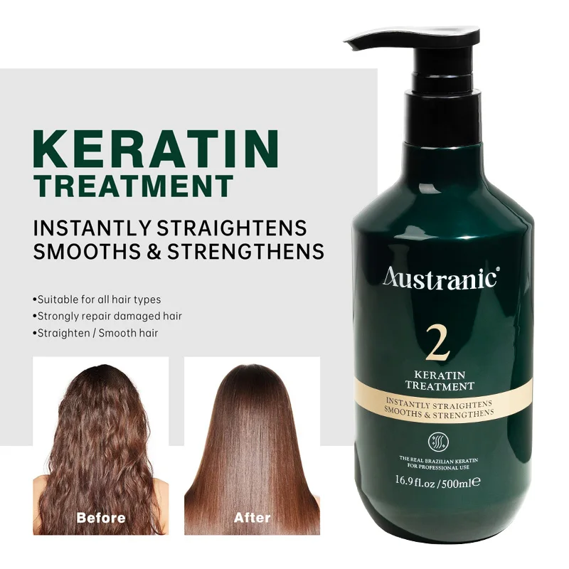OEM Keratin Protein Hair Treatment Smoothing Moisturizing Nourishing for Salon Professional Use