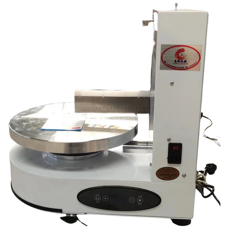 commercial birthday cake obliterating machine cake cream cake spreading machine Cream Icing Coating Machine Baking equipment