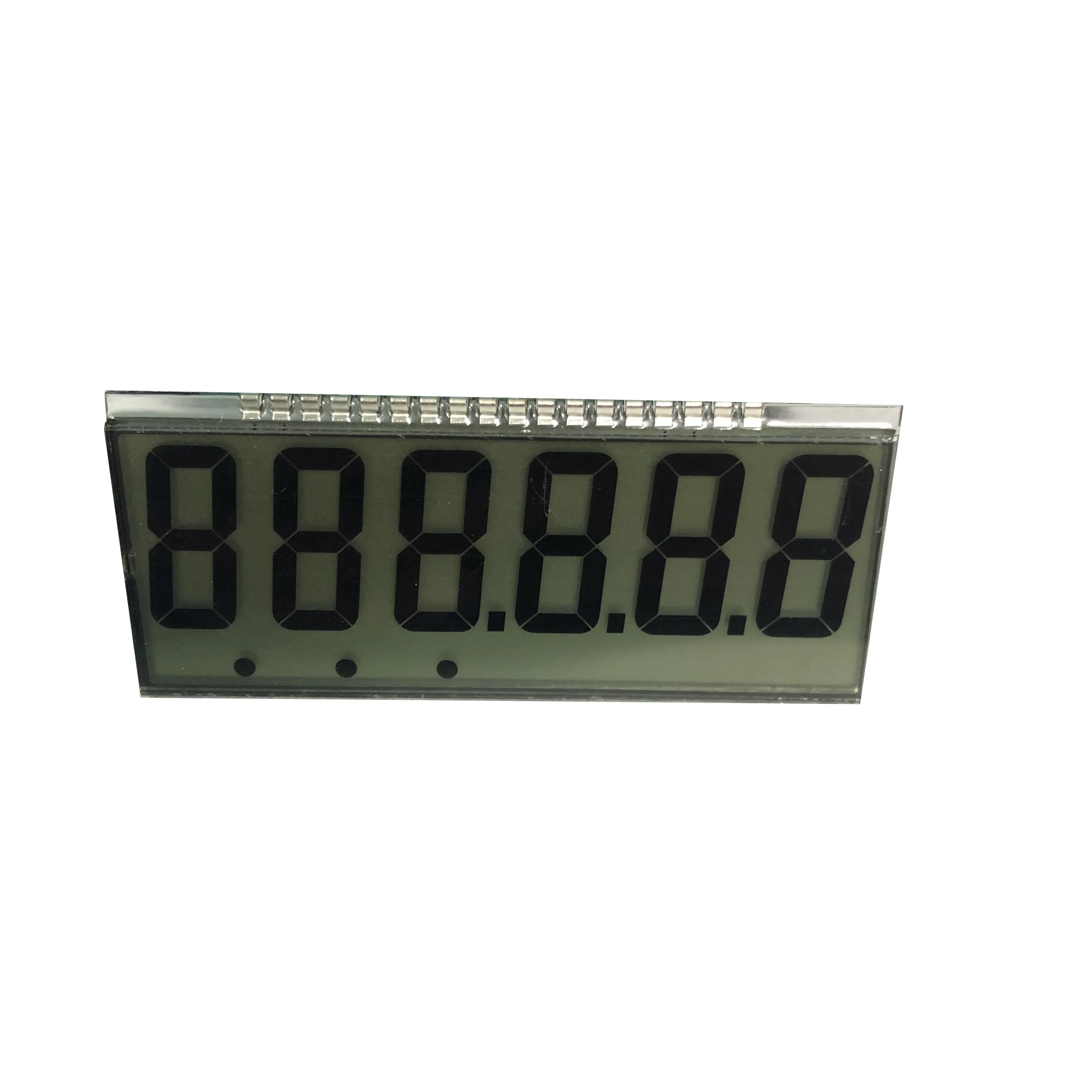  Manufacturer lcd display 6digit 6 point 7 segment screen Electronic scale displays drive LCD