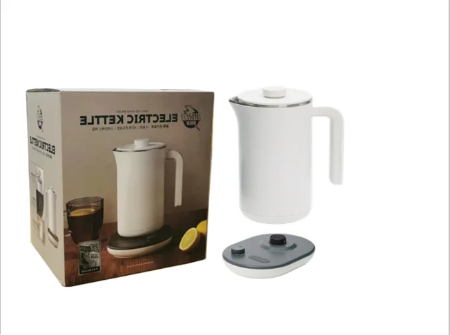 1L  coffee  360 Degree Rotational Base hotel  household cordless electric kettle keep warm baby water