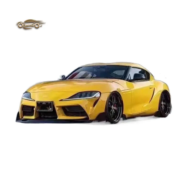 BETTER High Quality Carbon Fiber Bodykit For Toyota Supra A90 2019-20 To Aimgain style Front lip Side skirts Rear diffuser Spoil