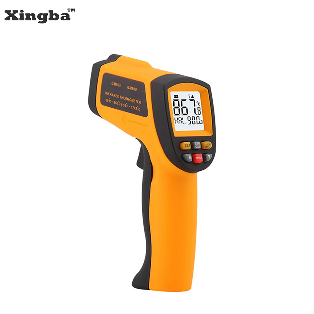 XINGBA Hot Sales Industrial IR Infrarod Thermometer Digital Gun Manufacturer