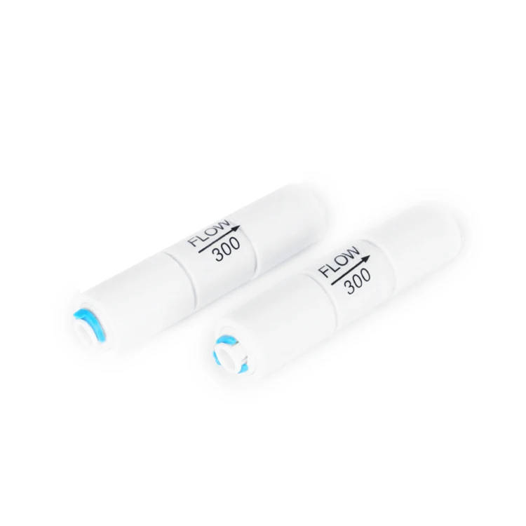 300CC пластиковый ограничитель потока сточных вод для системы обратного осмоса