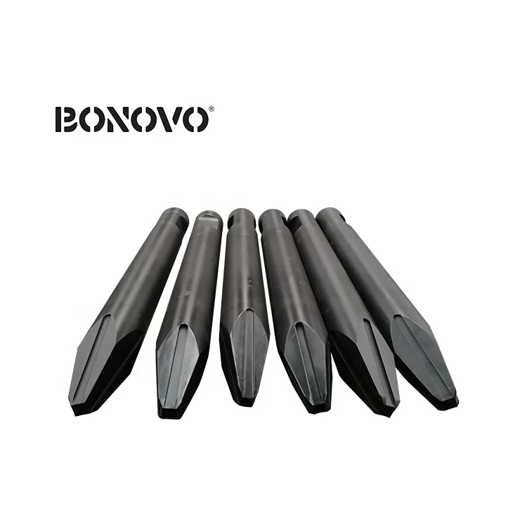 Bonovo Excavator Hydraulic Breaker Chisel Hydraulic Hammer Chisel Rock Breaker Chisel for MB500 MB1600 HB3000 TEX200H 7-15 Days