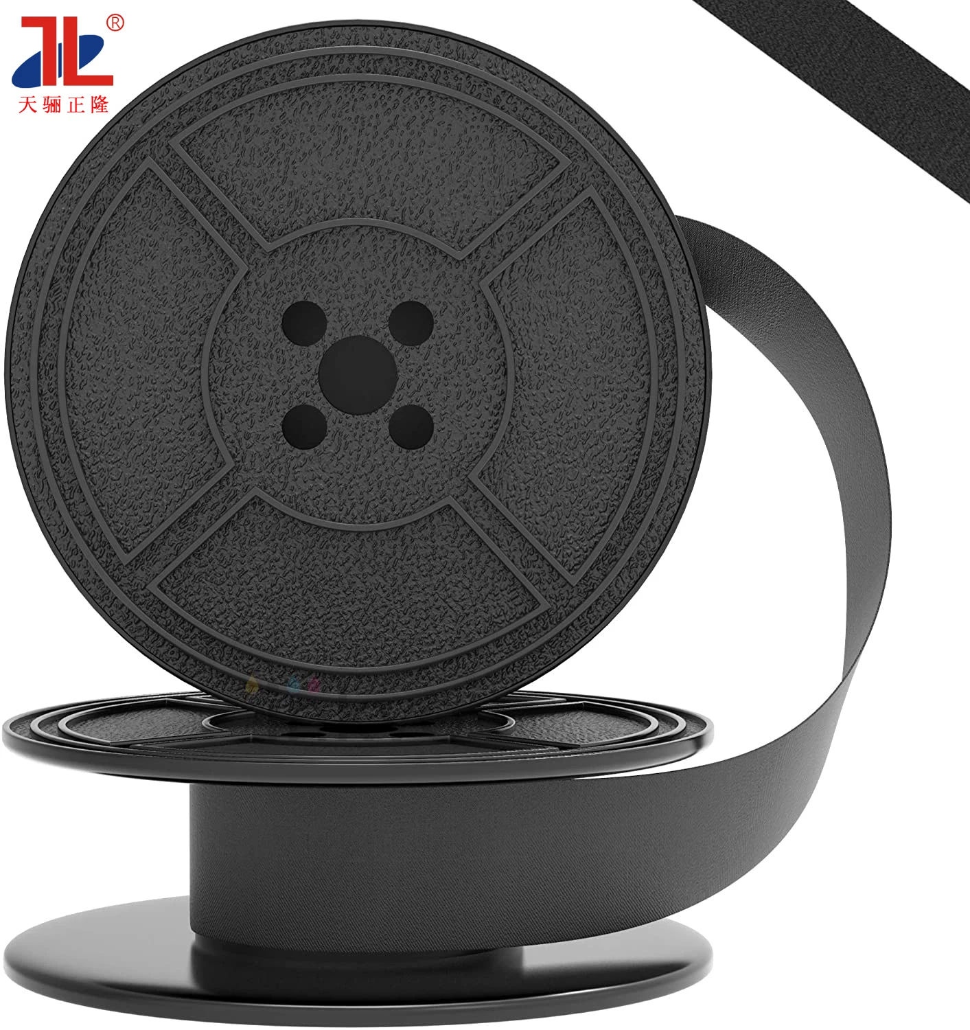 Двойная катушка лента для пишущей машинки красная и черная Совместимость с таймером Amano 9000 9200 9400 встраиваемый ленточный картридж