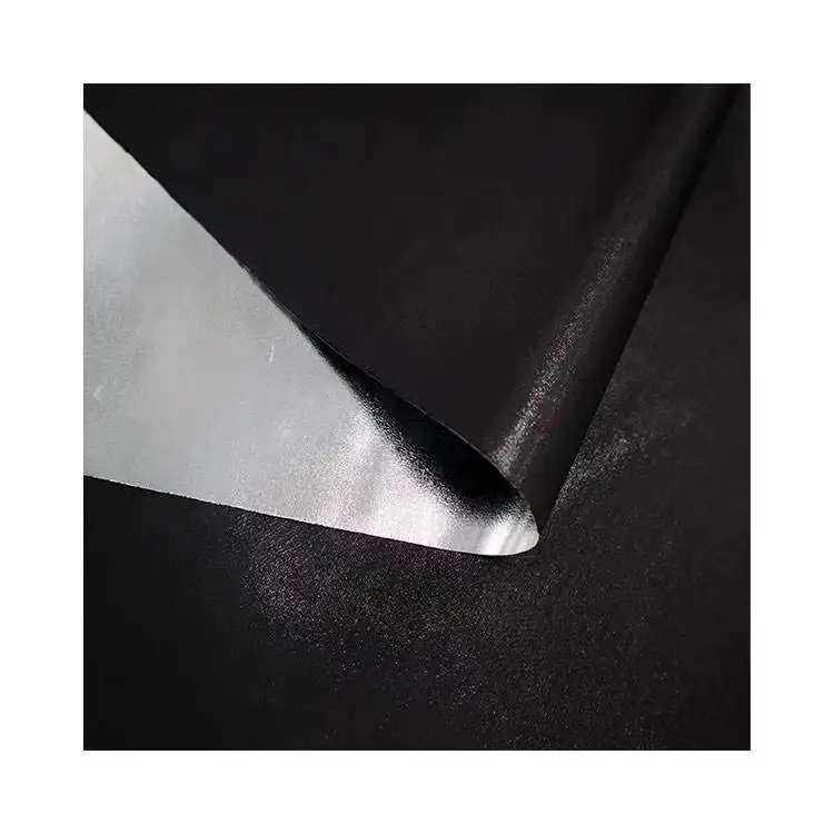 Custom 100% Polyester Taffeta Fabric 190T Waterproof Silver Coated Jacket Umbrella Tent Fabric
