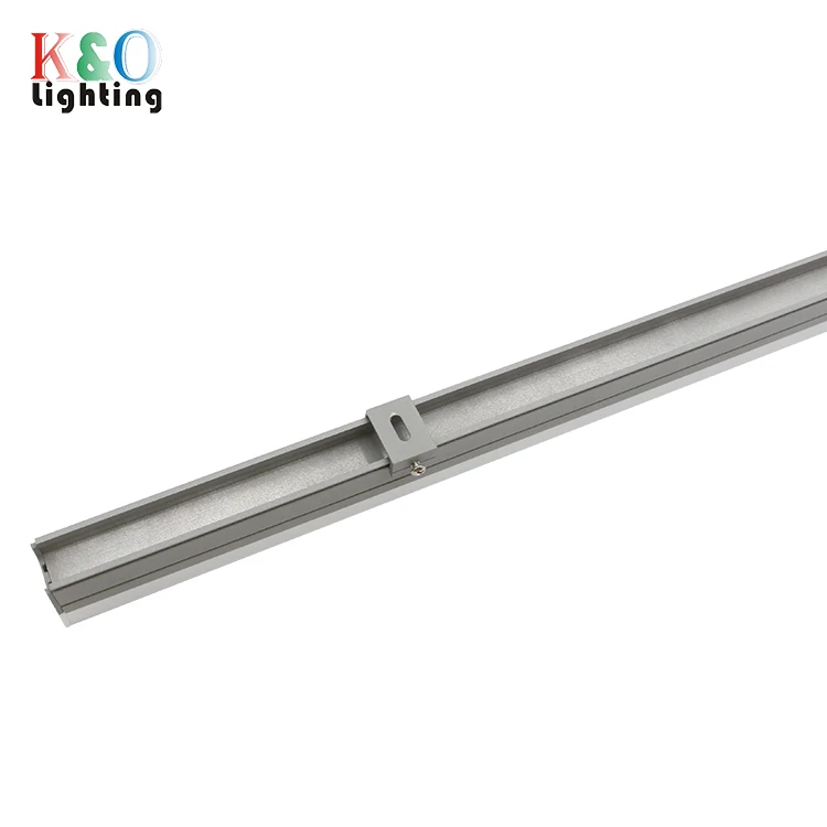 RGB RGBW DMX512 Control Acrylic Facade IP65 Surface Mounted Modern LED Linear Outdoor Light