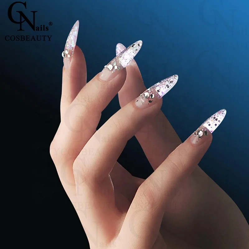 Cos Beauty Private Label UV LED Gel Nail Polish Luxury Laser Platinum Gel professional nail art product resin gel polish