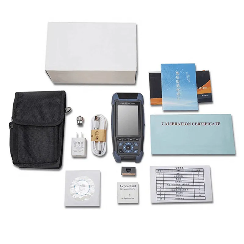 Многофункциональный волоконно-оптический тестер FTTH FTTX Mini OTDR с оптическим измерителем мощности Opm Vfl источник света
