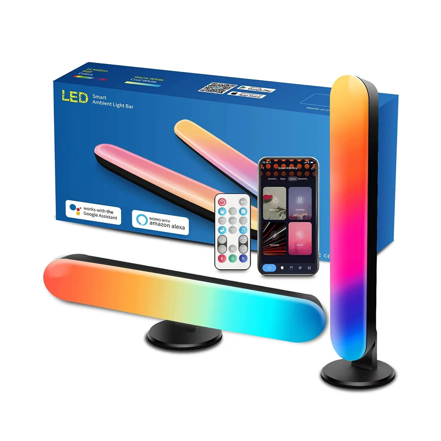 Wholesale Price WiFi Ambient LED Light Bar With Music Sync For Home